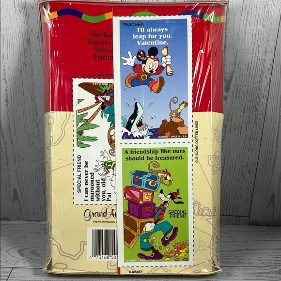 2 Vintage Children’s Valentine's Day Card Set - Tiny Toons and Mickey Mouse - Picture 3 of 5